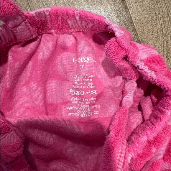 George Kids Pink Romper - Picture 2 of 2